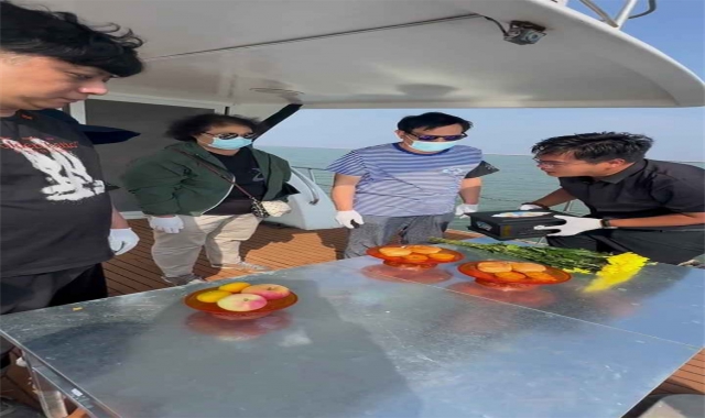 2015年深圳冬至海葬